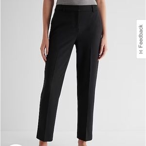 Express Black Crop Pants